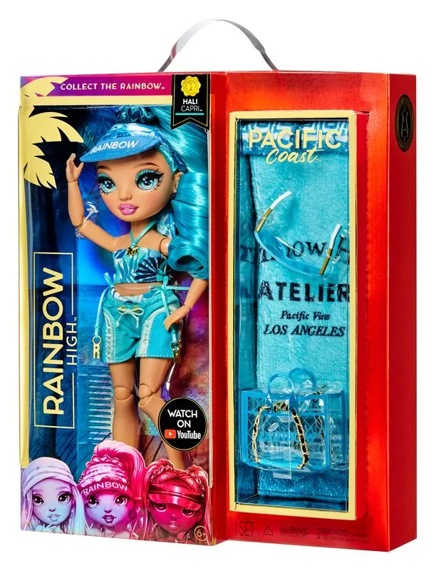 Rainbow High Pacific Coast Fashion Doll Hali Capri