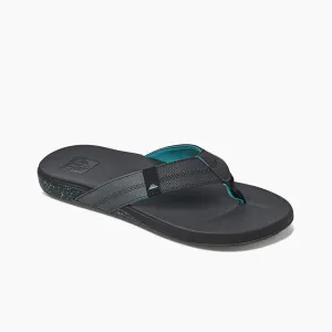 Reef Cushion Bounce Phantom Flip Flops - Black/Green