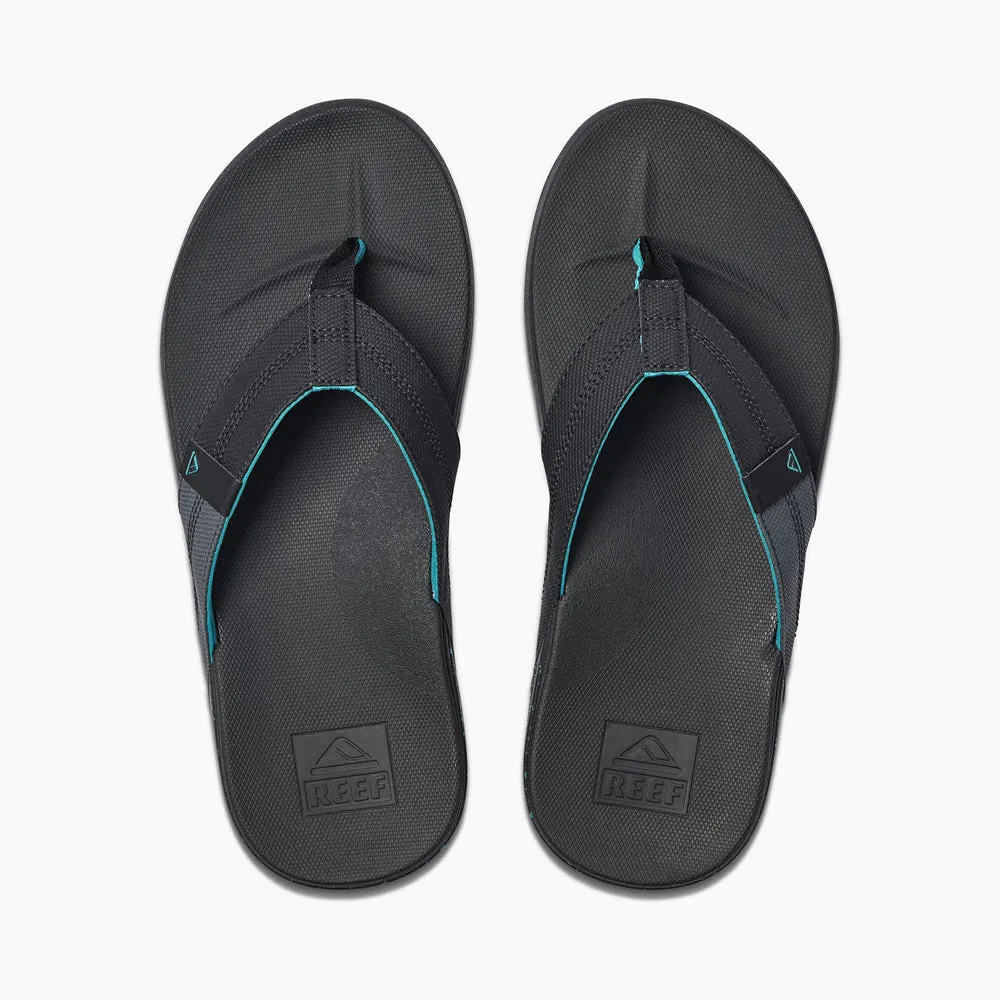 Reef Cushion Bounce Phantom Flip Flops - Black/Green