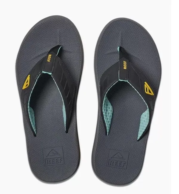 Reef Phantoms Flip Flops  - Aqua/Yellow