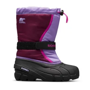 Sorel Childrens Flurry Snow Purple Dahlia / Paisley Purple