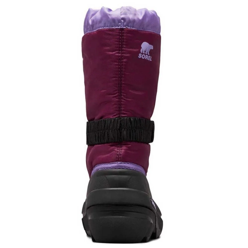Sorel Childrens Flurry Snow Purple Dahlia / Paisley Purple