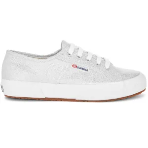 Superga Womens 2750 Lamé Trainers - Grey