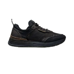 Tamaris Taja Side Zip Sparkle Trainer - Black Copper Size EU 40 / UK 7 / US 9