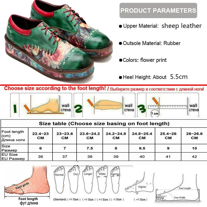 Timeless Elegance: Women's Green Leather Loafers, Genuine Sheepskin, British Lace-Up Design, Comfort and Style Combined