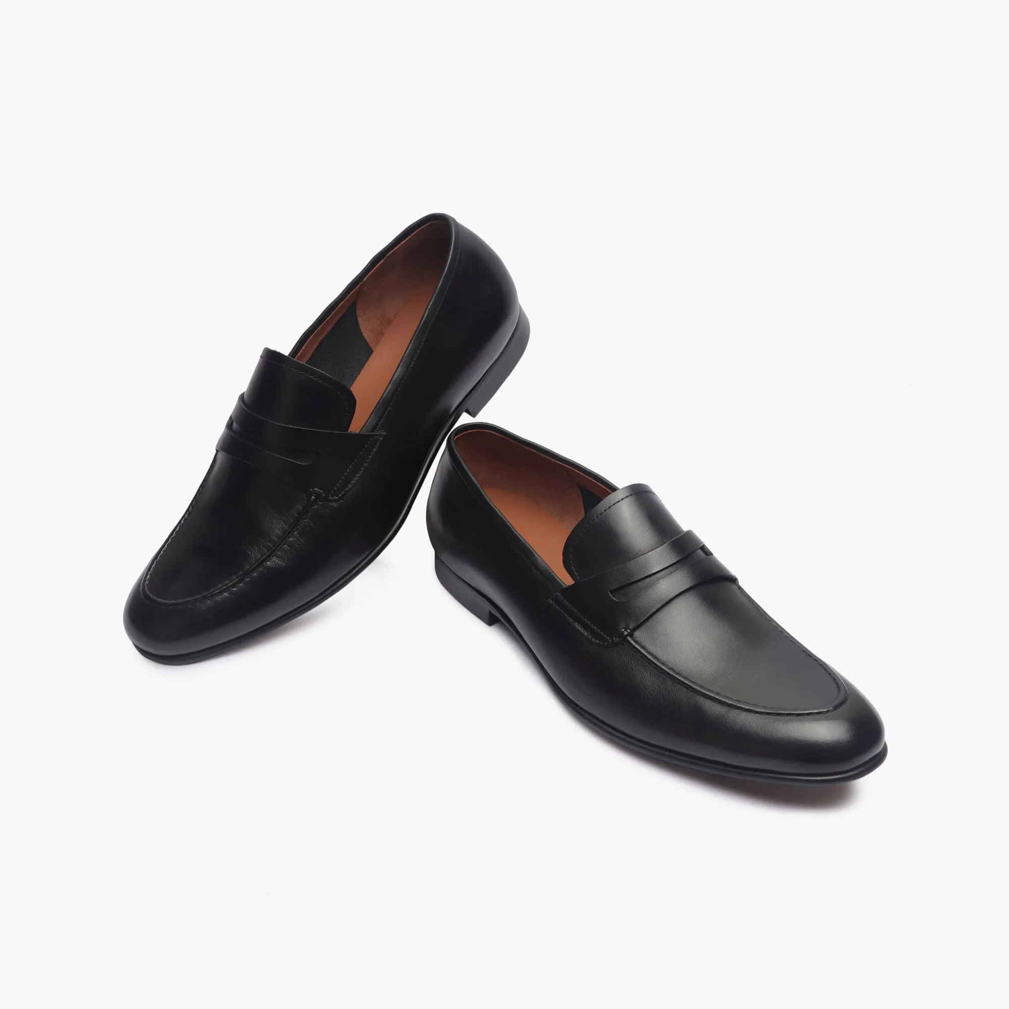 U Tip Penny Loafers