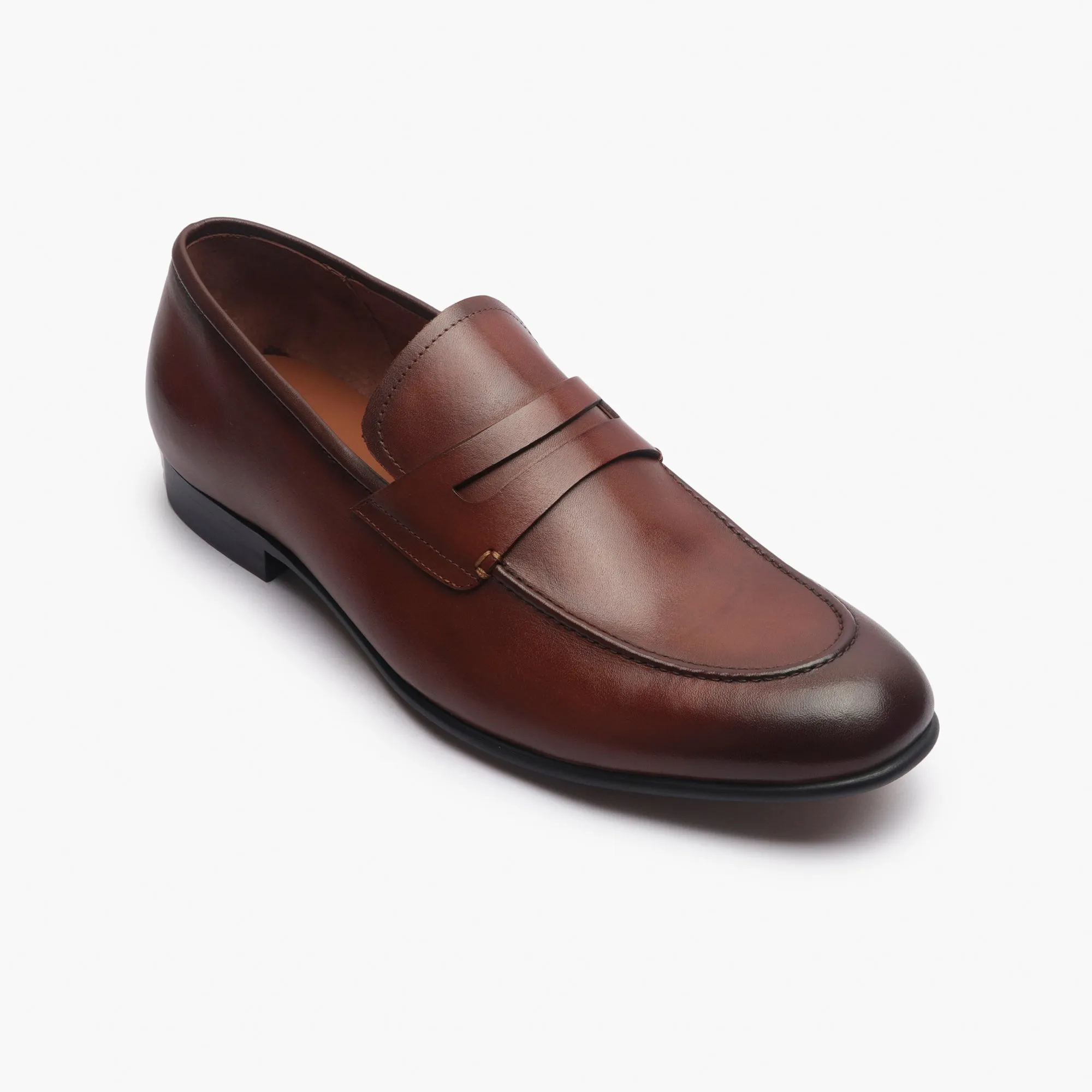 U Tip Penny Loafers