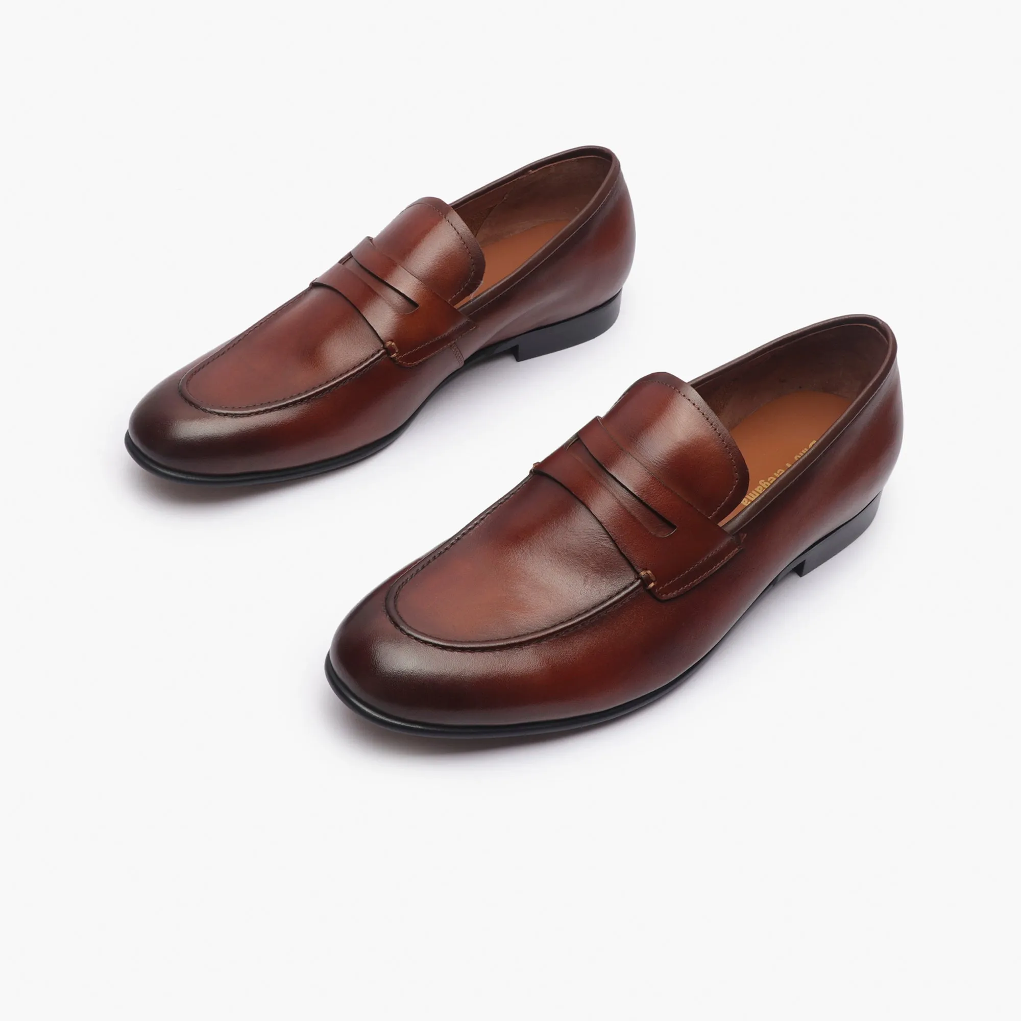 U Tip Penny Loafers