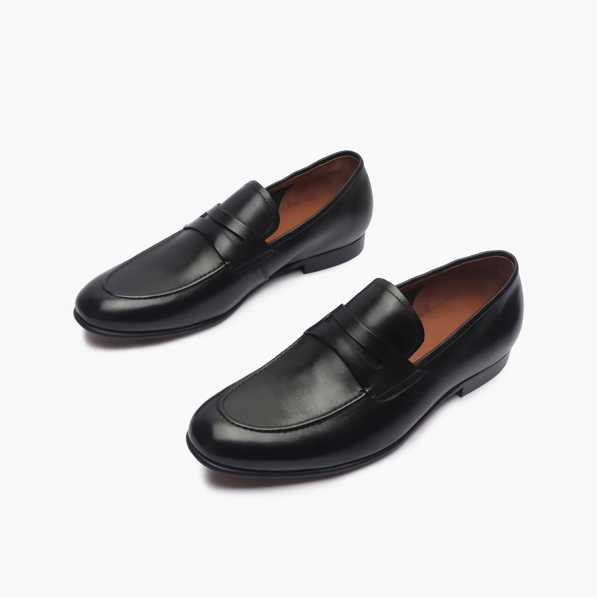 U Tip Penny Loafers