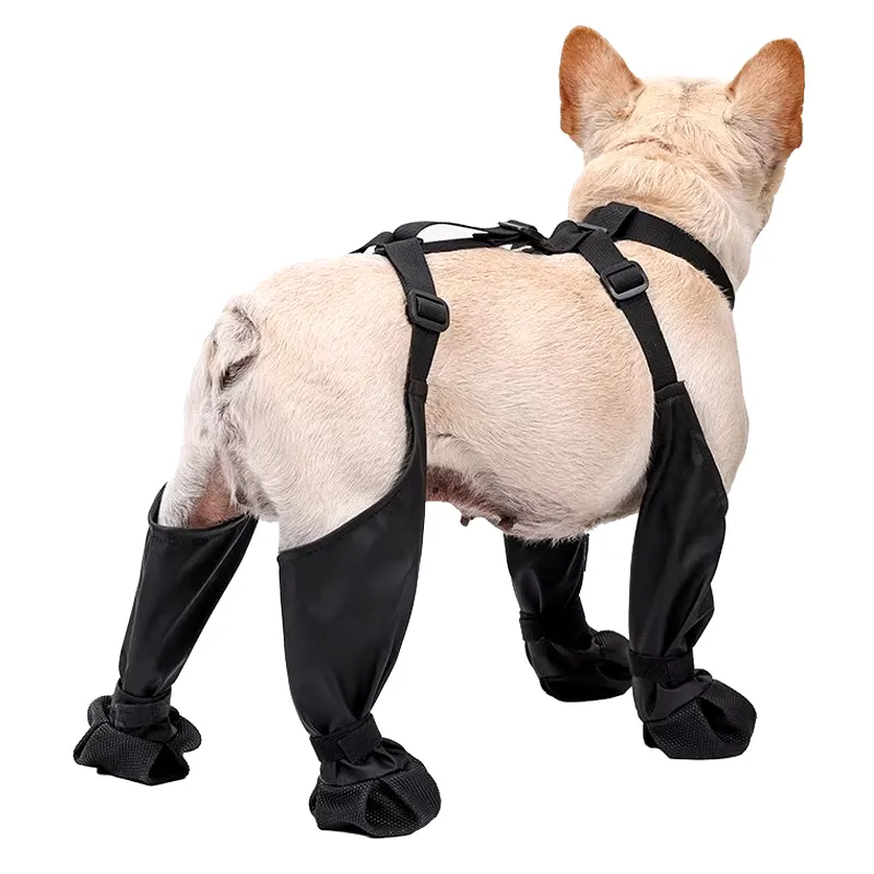 Ultimate Waterproof Non-Slip Dog Boots - Perfect Outdoor Protection for Small to Medium Dogs, Ideal for French Bulldogs!