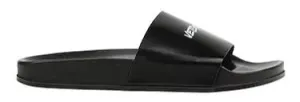 Vetements Logo Leather Slides
