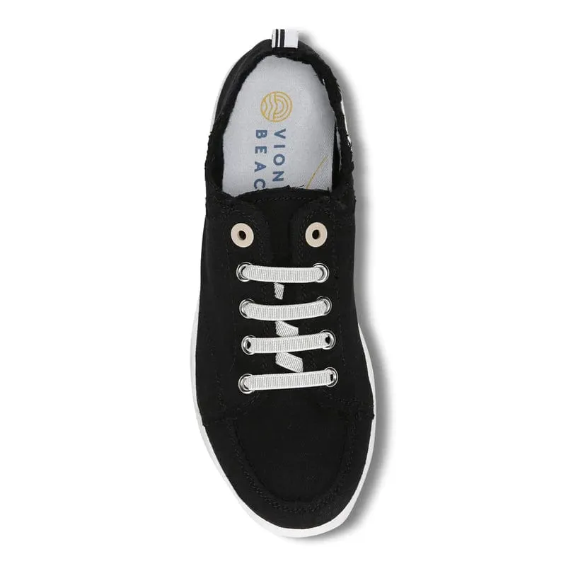 Vionic Women's Pismo Slip On Sneakers- Black