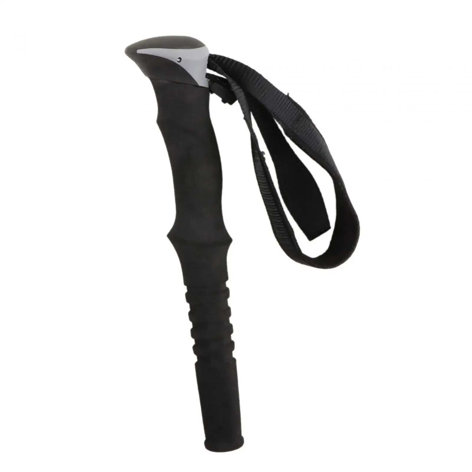 Walking Cane Hand Grip, Lightweight Antishock Trekking Rod Handle, for Mountaineering Travel Sports Outdoor Activities Climbing