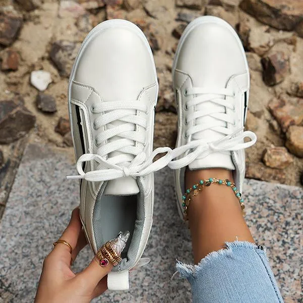 Women's Comfortable Flat Casual Sneakers 95570380S