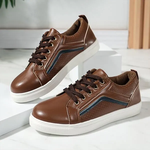 Women's Comfortable Flat Casual Sneakers 95570380S