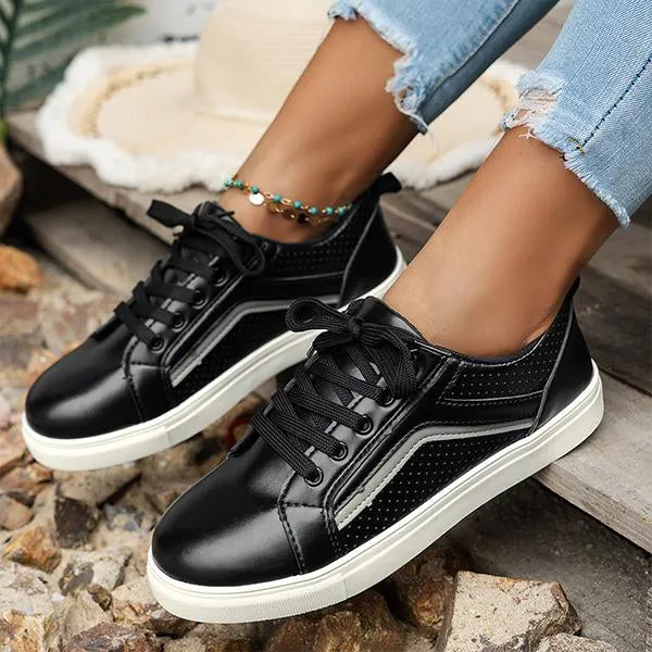 Women's Comfortable Flat Casual Sneakers 95570380S