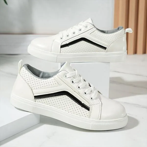 Women's Comfortable Flat Casual Sneakers 95570380S