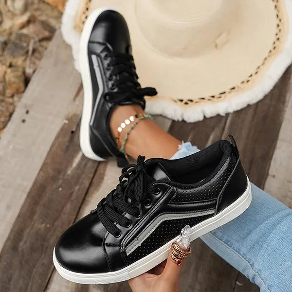 Women's Comfortable Flat Casual Sneakers 95570380S