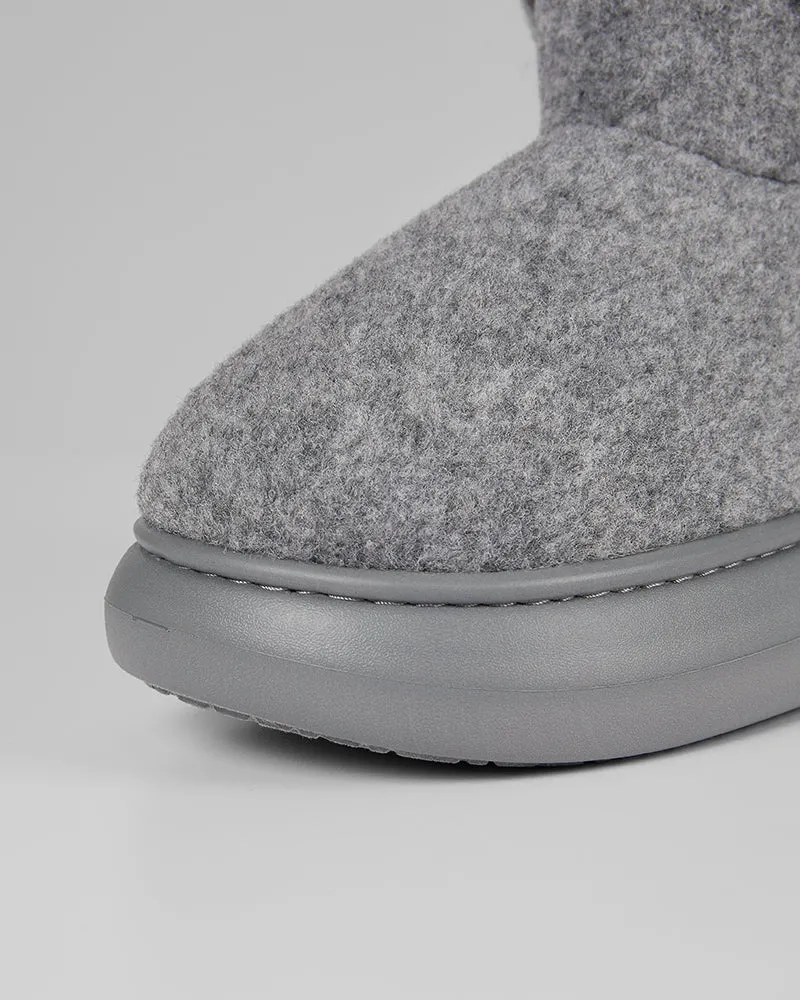 WOMEN'S FLEECE-LINED SLIPPER BOOTS